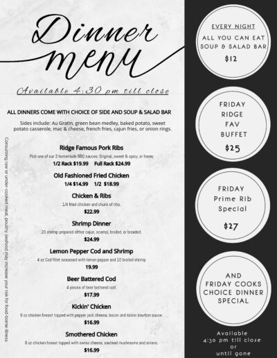 Restaurant Menu Flyer Templates (7)